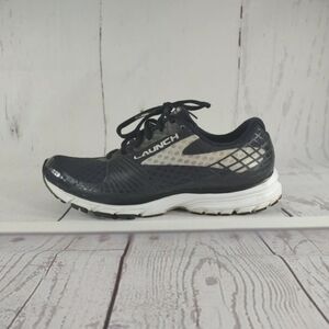 Brooks Launch 3 Running Shoes Black Athletic Woman Sneakers Sz 9.5